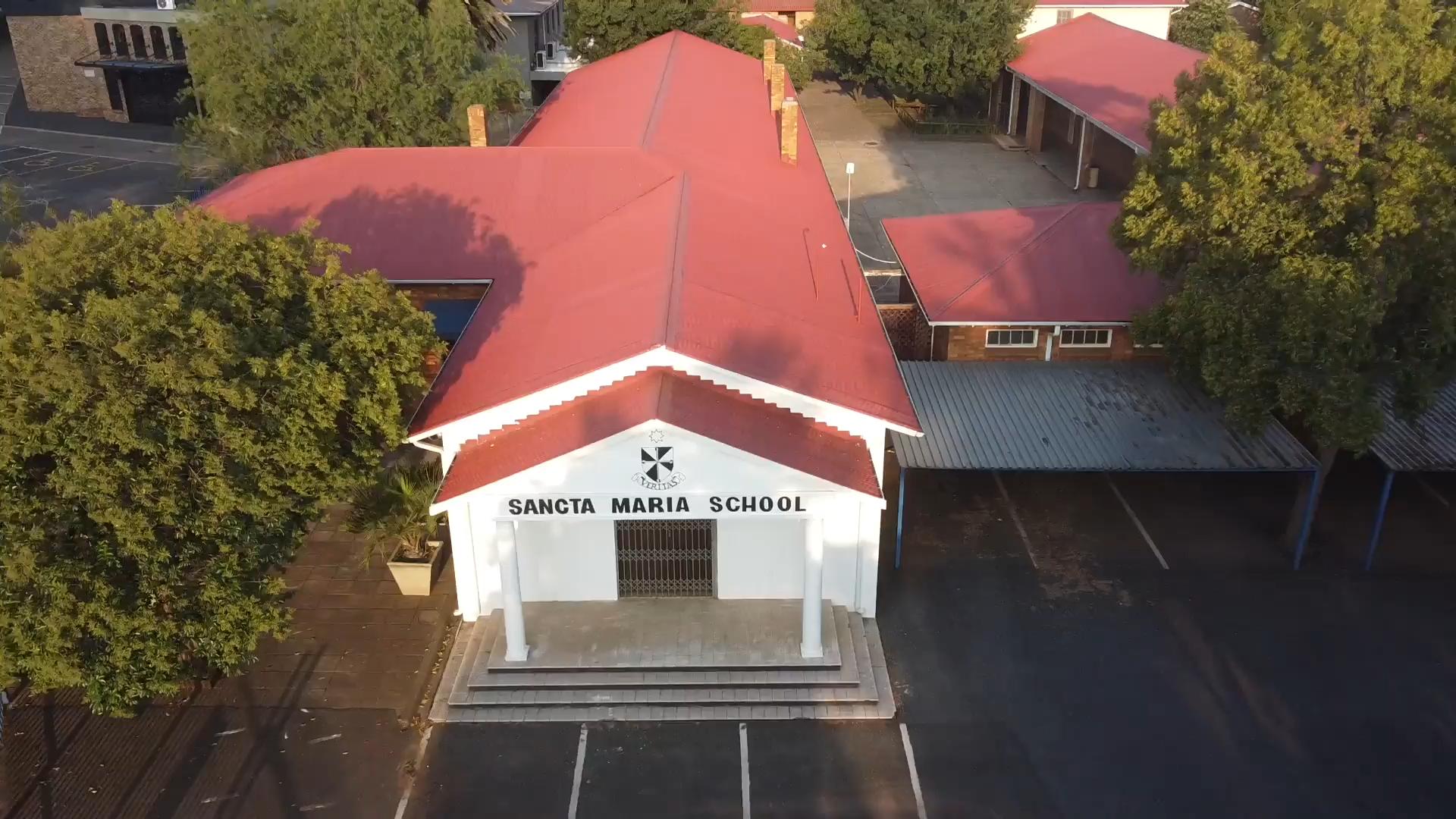 Aerial view of Sancta Maria Junior School
