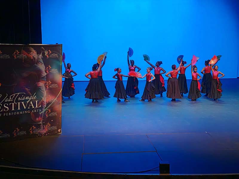 Spanish dancing